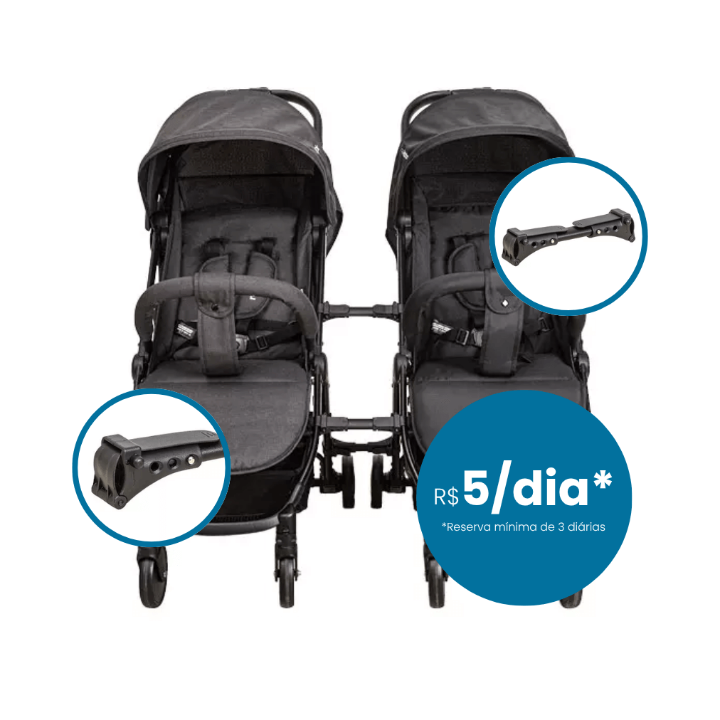 Acoplador para Carrinho de Gêmeos